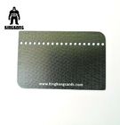 CR80 Grid بطاقة عضوية معدنية نهائية ، بطاقات أعمال معدنية نحاسية مربعة