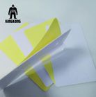 عادي PVC ملصق بطاقات الأعمال بطاقات بلاستيكية قابلة للطباعة لاصق فارغ مع طبقة
