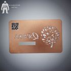 بطاقات عضوية شخصية معدنية محفورة مخصصة OEM شعار تظليل نمط جديد