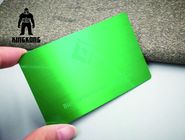 ملونة بأكسيد التسامي 304 الصلب بطاقات الأعمال VIP المعادن 0.7 / 0.8 مم سمك