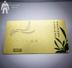 عالية الجودة مخصصة شخصية بطاقة عضوية معدنية مع عدد