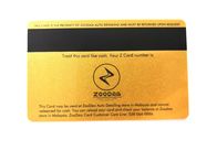 بطاقة عضوية معدنية مقاومة للاهتراء / بطاقة ائتمان تسوق من بنك Hico Magnetic Stripe