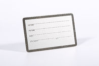 نقش اسم بطاقة عضوية معدنية للأعمال حرير مطبوع