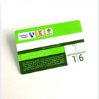تخصيص بطاقة رقاقة CR80 PVC المطبوع مسبقًا Salto Onity RFID Hotel Ving Card Matte